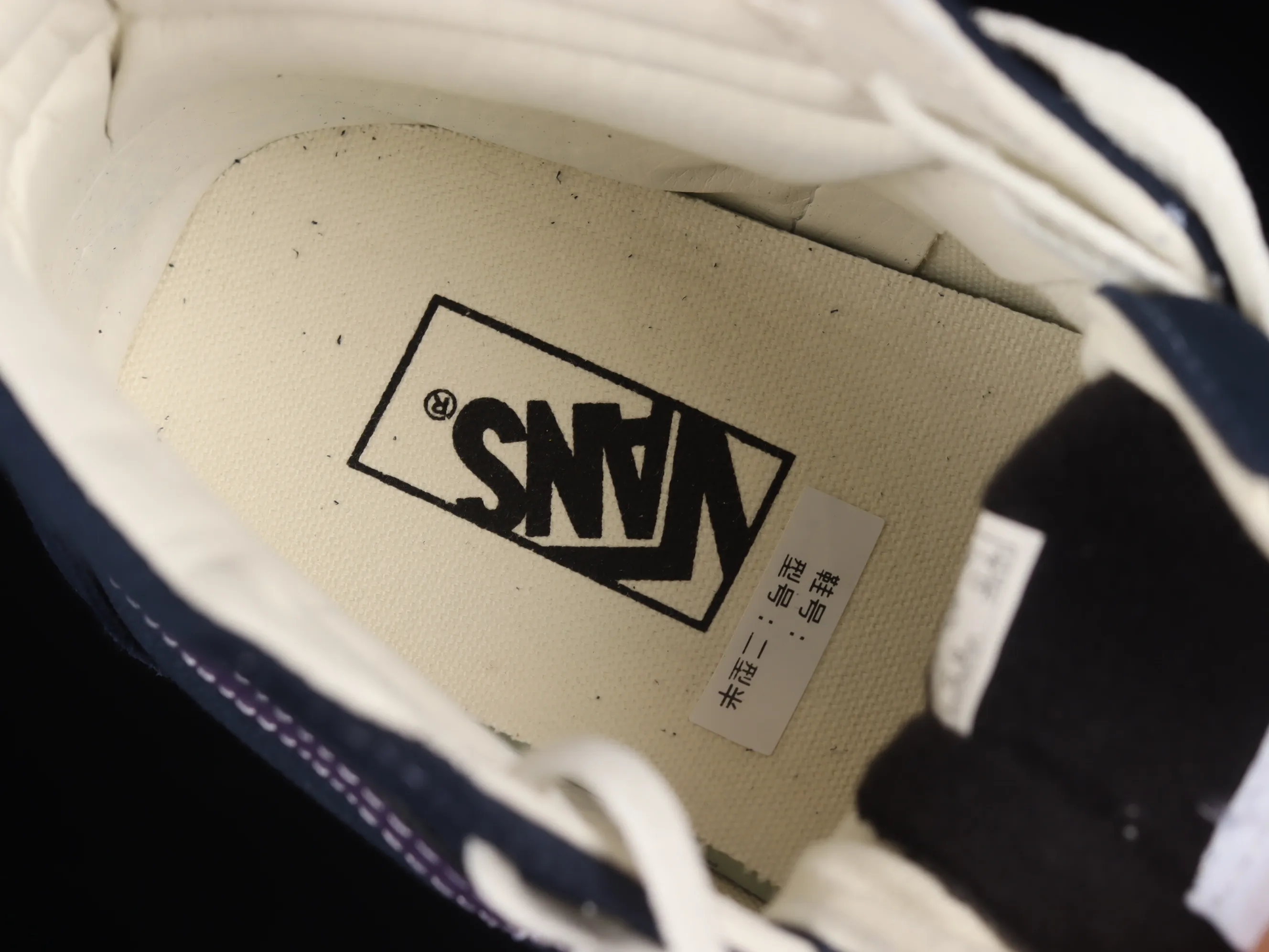 All categories Vans Vans series Vans Hi Vans high-top Vans SK8-Hi Lx Vans official navy blue high-top casual sneakers VN0A4BVB20T